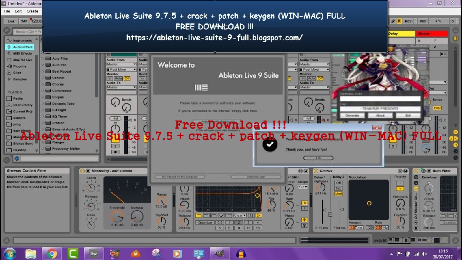 Live 9 Ableton Crack Mac